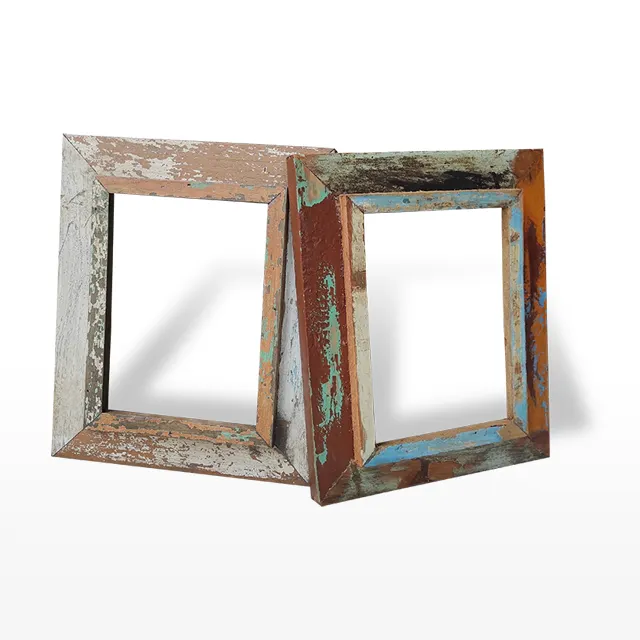 frame kayu bekas